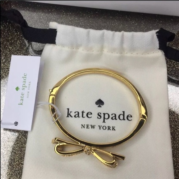 Kate spade Large pave bow love note bracelet - Picture 4 of 6